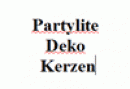 Partylite Deko Kerzen